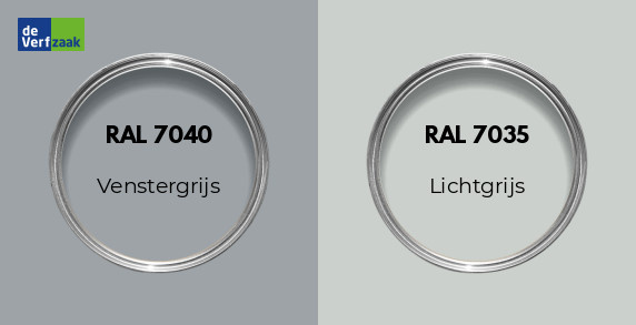 RAL 7040 vs RAL 7035