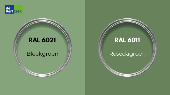 RAL 6021 vs RAL 6011
