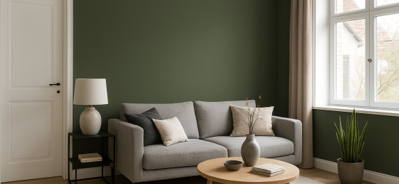 RAL 6003 olijfgroen muurverf