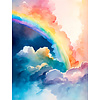 Dutch Cute Walls- Rainbow Magic 212x280cm - CW6000-1