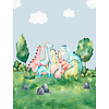 Decoprint Cute Walls- Dino Land 212x280cm - CW6003-2