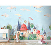 Decoprint Cute Walls- Woodlnd Bunnies 318x280cm - CW6007-1