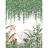 Decoprint Cute Walls- Jungle Frnd Exp 212x280cm - CW6016-1
