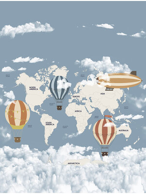 Decoprint Cute Walls- Explorer's Exp 212x280cm - CW6037-1