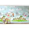 Dutch Cute Walls- Circus Zipline 265x280cm - CW6039-1