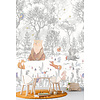 Dutch Cute Walls- Forest Animals 212x280cm - CW6043-1