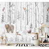 Dutch Cute Walls- Winter Woodland 318x280cm - CW6044-1