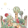 Decoprint Cute Walls- Wonder Forest 265x280cm - CW6049-1