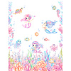 Dutch Cute Walls- Little Mermaids 212x280cm - CW6059-1