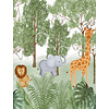 Decoprint Cute Walls- Jungle Safari 212x280cm - CW6117-1