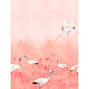 Dutch Cute Walls- Crane Dance 212x280cm - CW6150-1
