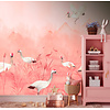 Dutch Cute Walls- Crane Dance 212x280cm - CW6150-1