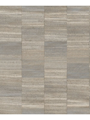 Decoprint Serenity - Squares Oyster Grey - SY27532