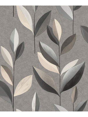 Decoprint Serenity - Smooth Warm Grey - SY27554
