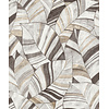 Decoprint Serenity - Native Leaves Greige - SY27560