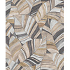Decoprint Serenity - Native Leaves Taupe - SY27562