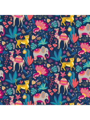 Ohpopsi When I Grow Up - Samba Safari Ink & Cerise - WGU50133W