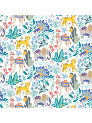 Ohpopsi When I Grow Up - Samba Safari Cornflower - WGU50134W