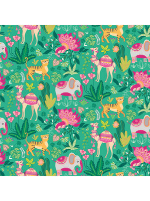 Ohpopsi When I Grow Up - Samba Safari Emerald Twist - WGU50136W