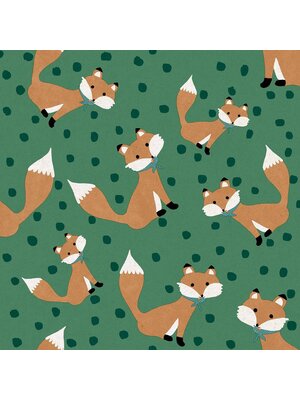 Cristiana Masi MiniMe Behang met grafische vosjes - 17117