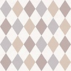 Cristiana Masi MiniMe Behang met harlequin ruiten - 17123