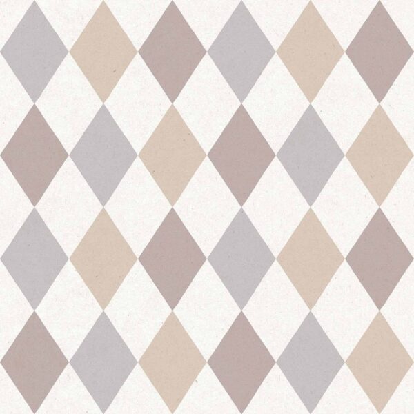 Cristiana Masi MiniMe Behang met harlequin ruiten - 17123