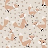 Cristiana Masi MiniMe Behang met grafische vosjes - 17119