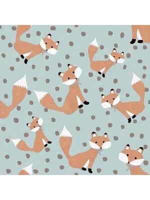 Cristiana Masi MiniMe Behang met grafische vosjes - 17116