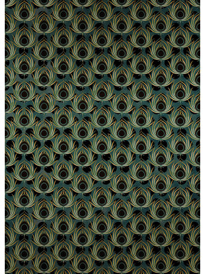 Komar Heritage Fotobehang Paon Vert - HX4-034
