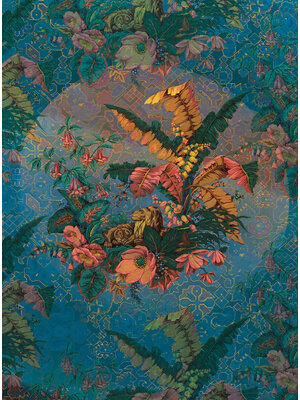 Komar Heritage Fotobehang Orient Bleu - HX4-030