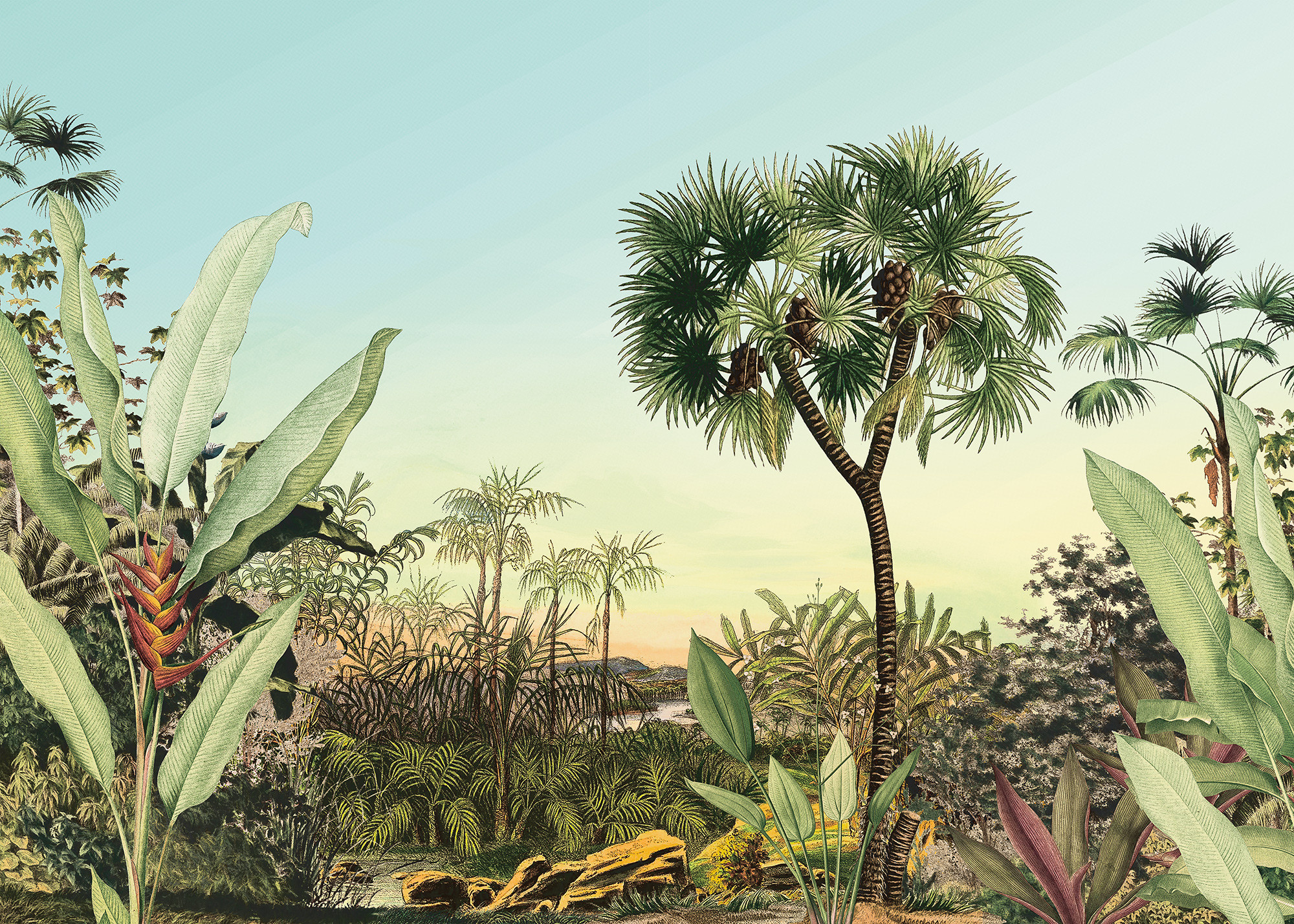 Komar Heritage Fotobehang Oasis - HX7-050