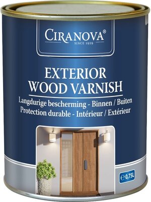 Ciranova Exterior Varnish - Invisible bare wood