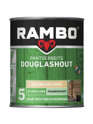 Rambo Pantserbeits Douglashout - Kleurloos