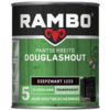 Rambo Pantserbeits Douglashout Transparant - Diepzwart