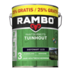 Rambo Pantserbeits Tuinhout Zijdeglans Dekkend - Diepzwart
