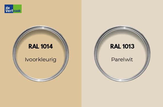 RAL 1014 vs RAL 1013