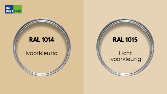 RAL 1014 vs RAL 1015