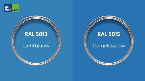 RAL 5012 vs RAL 5015