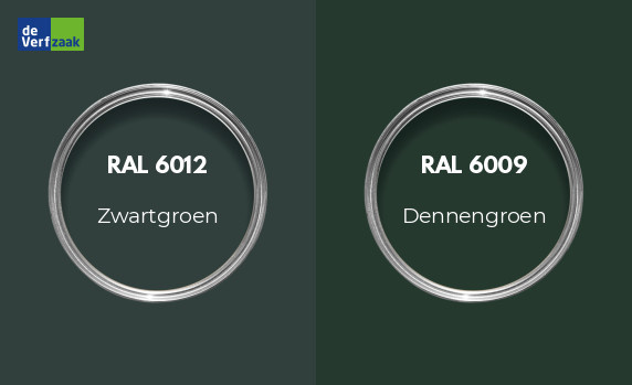RAL 6012 vs RAL 6009