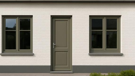 RAL 7003 kozijnen