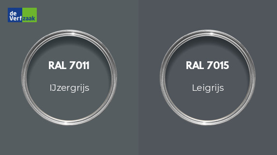 RAL 7011 vs RAL 7015