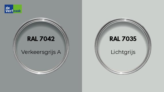 RAL 7042 vs RAL 7035