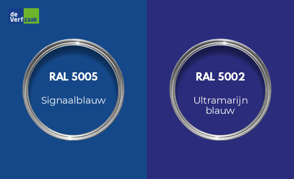 RAL 5005 vs RAL 5002