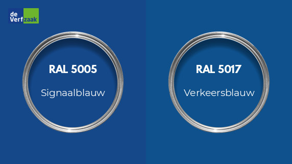 RAL 5005 vs RAL 5017