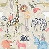 Dutch First Class World of Imagination - DL27540 - Safari Animals Beige