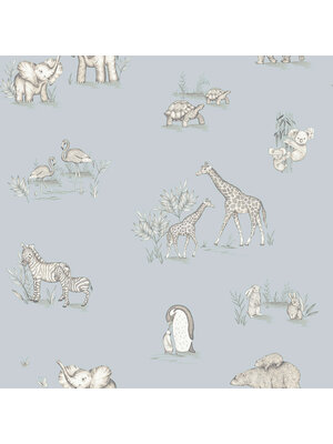 Dutch First Class World of Imagination - DL27551 - Safari Babies Blue