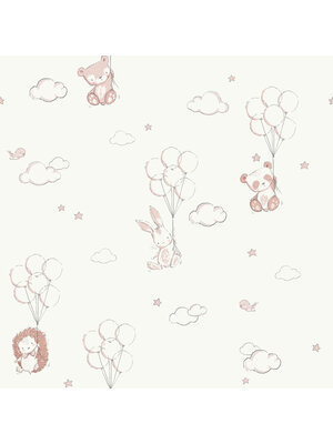 Dutch First Class World of Imagination - DL27555 - Floating Balloons Pink