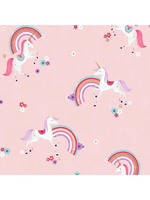 Dutch First Class World of Imagination - DL27565 - Rainbow Unicorn Pink