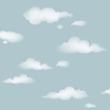 Dutch First Class World of Imagination - DL27568 - Cloudy Sky Blue