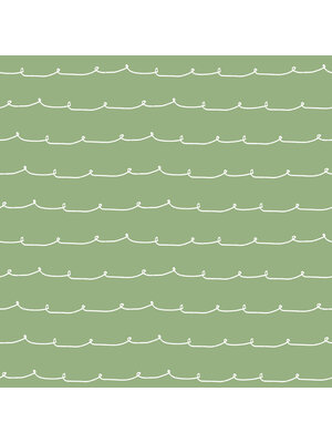 Dutch First Class World of Imagination - DL27571 - Wiggle Line Green